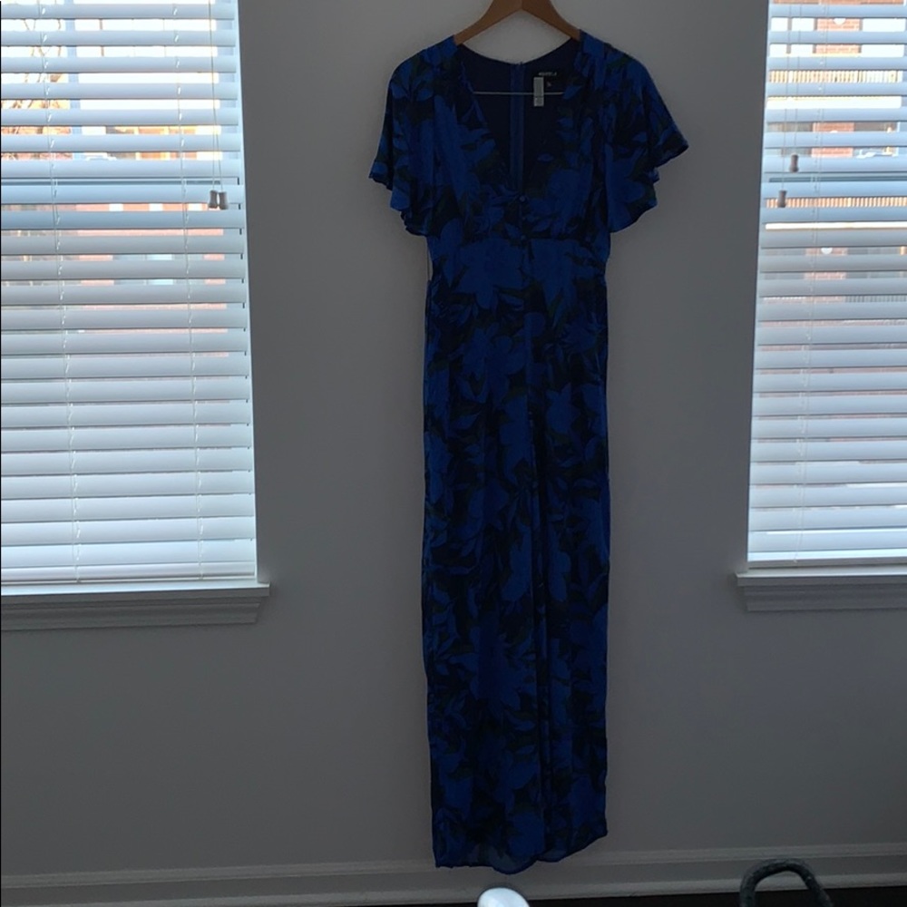 Marie jumpsuit navy floral brand new
